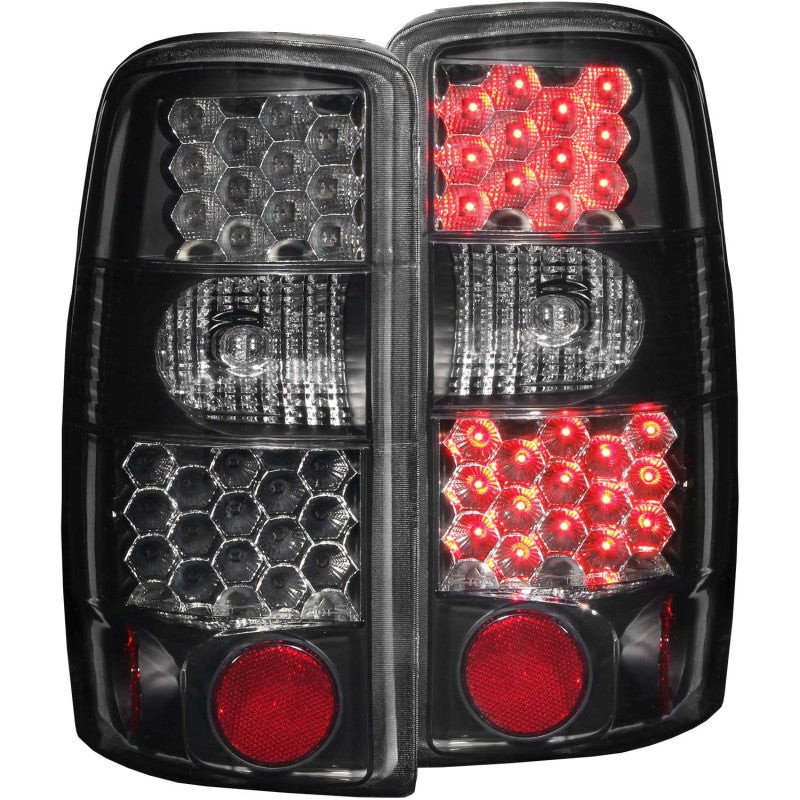 ANZO 2000-2006 Chevrolet Suburban LED Taillights Dark Smoke-SR1 Performance