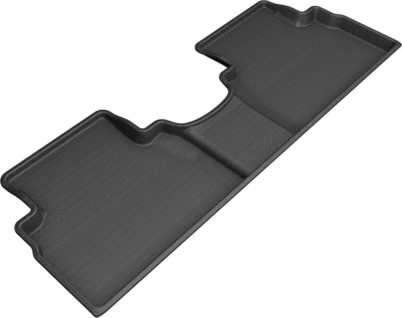 3D MAXpider 2019-2020 Hyundai Santa Fe Kagu 2nd Row Floormats - Black-SR1 Performance