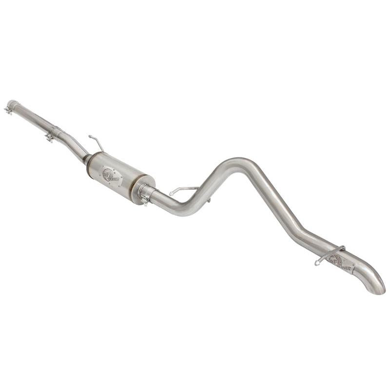 aFe MACHForce XP 2.5in SS-409 Cat-Back Exhaust 07-16 Jeep Wrangler (JK) V6-3.6L/3.8L (2-4 Door)-SR1 Performance