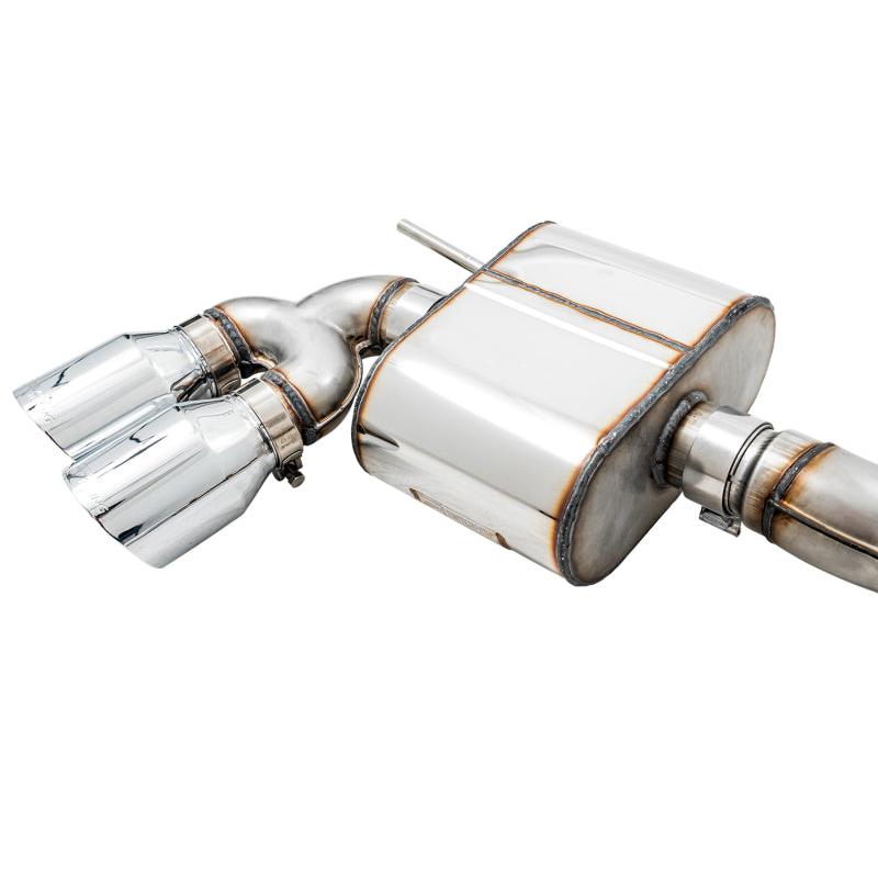 AWE Tuning Mk7 Golf R SwitchPath Exhaust w/Chrome Silver Tips 102mm