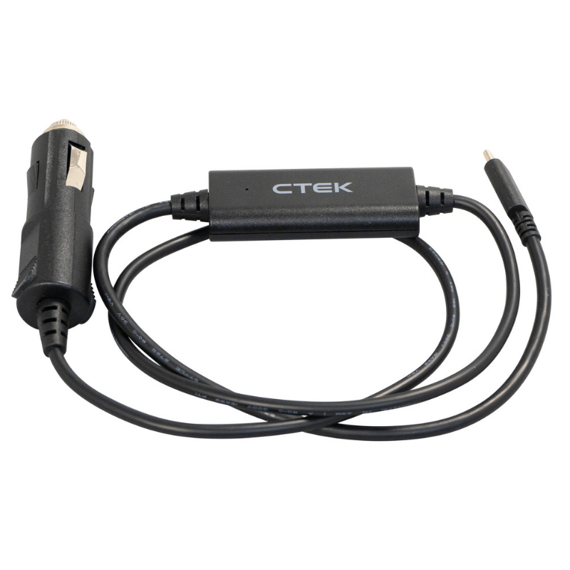 CTEK CS FREE USB-C Charging Cable w/12V Accessory Plug-SR1 Performance