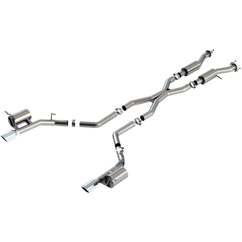 Borla 2021+ Dodge Durango SRT Hellcat 6.2L V8 AWD S-Type Cat-Back Exhaust System - T-304SS