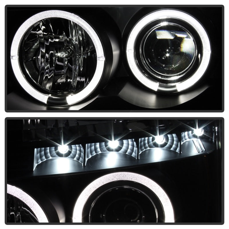Spyder Nissan Titan 04-14/Armada 04-07 Projector Headlights LED Halo LED Blk PRO-YD-NTI04-HL-BK-SR1 Performance