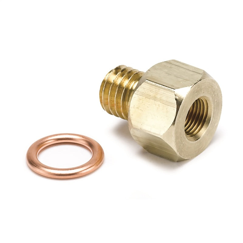 Autometer Metric Electric Temperature or Pressure Adapter - 1/8in NPT to M12x1.75-SR1 Performance