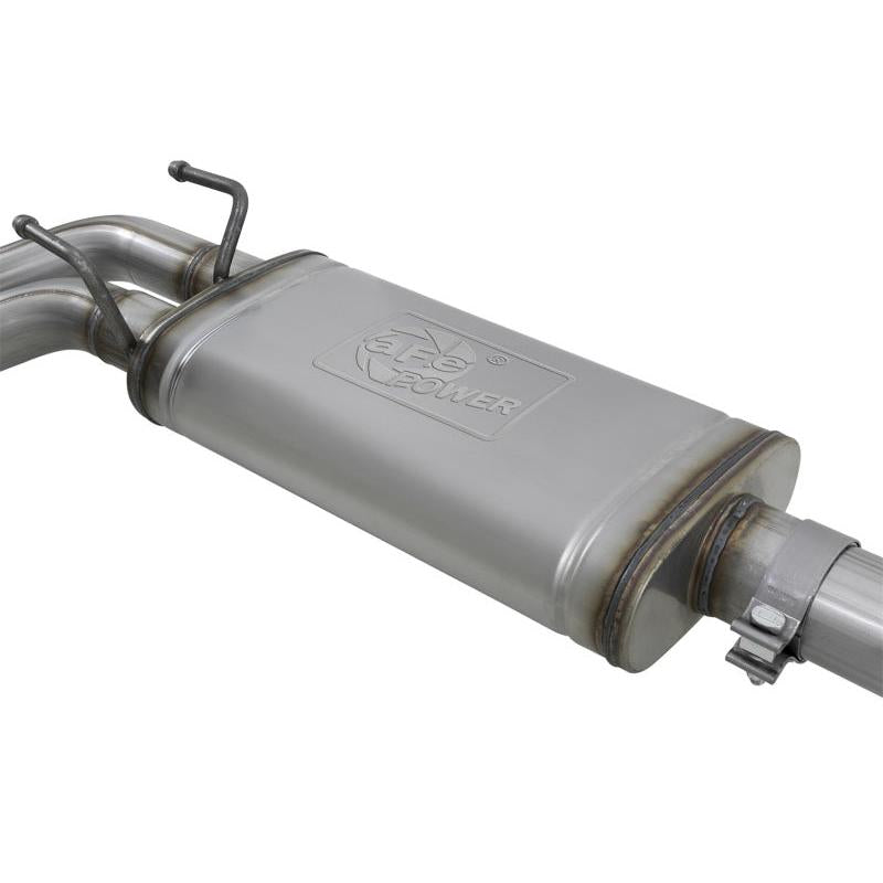 aFe Rebel Series 3in to 2.5in 409 SS Cat-Back Exhaust w/ Black Tips 09-18 GM Silverado/Sierra 5.4L-SR1 Performance