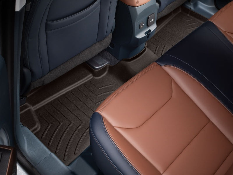 WeatherTech DigitalFit Rear FloorLiner for Ford Maverick Hybrid (22-25) - Cocoa