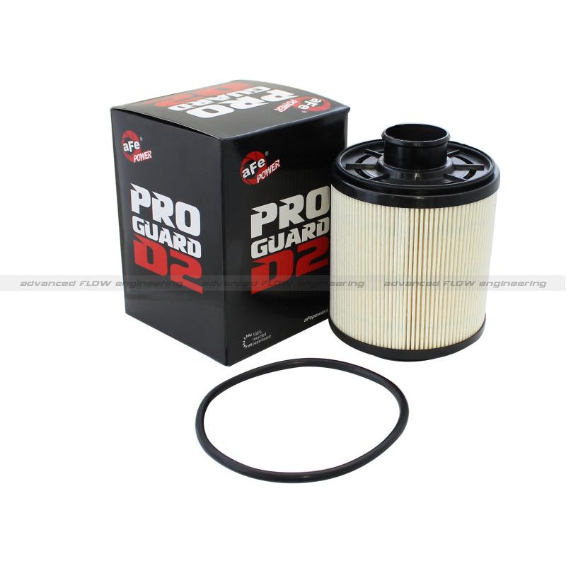 aFe ProGuard D2 Fluid Filters Fuel F/F FUEL Ford Diesel Trucks 11-16 V8-6.7L (td)