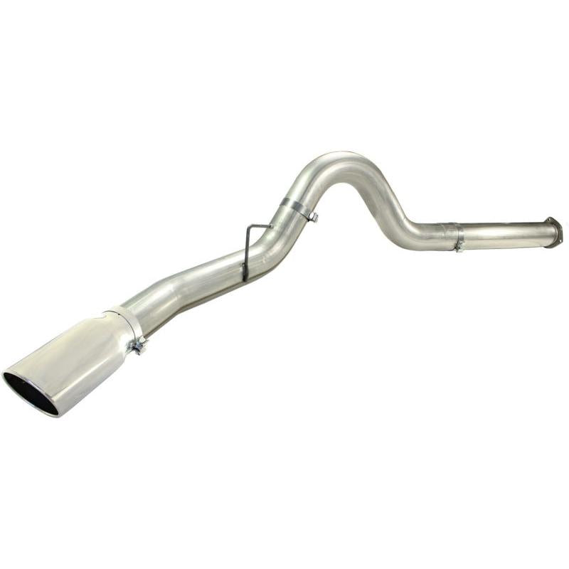 aFe MACHForce XP 5in DPF-Back Stainless Steel Exh Sys, polished tip,Ford Diesel Trucks 11-14 V8-6.7L-SR1 Performance