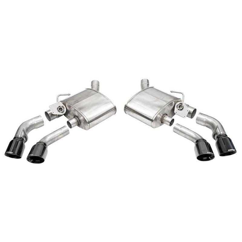 Corsa 2016-24 Chevrolet Camaro SS/ZL1 6.2L V8 Black Xtreme Axle-Back Exhaust (w/ Factory NPP Valve)-SR1 Performance