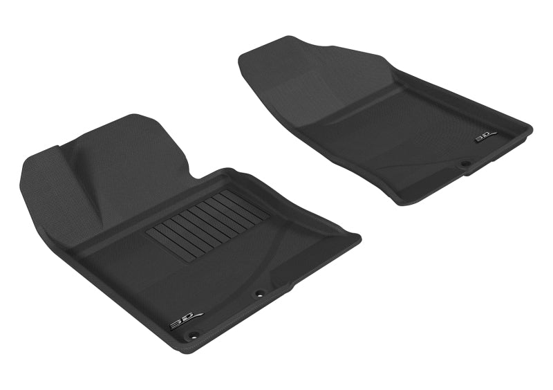 3D MAXpider 2011-2014 Hyundai Sonata/2015 Sonata Hybrid Kagu 1st Row Floormat - Gray-SR1 Performance