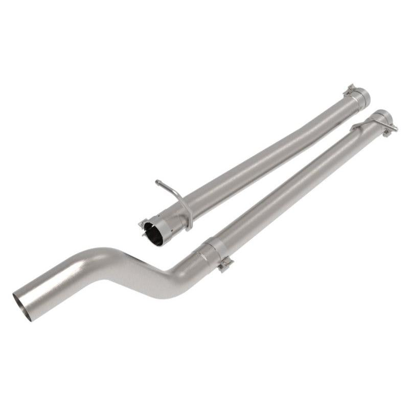 aFe Vulcan Series 3in 304 Stainless Steel Muffler Delete Pipe 2021 Ram 1500 TRX V8-6.2L (sc)