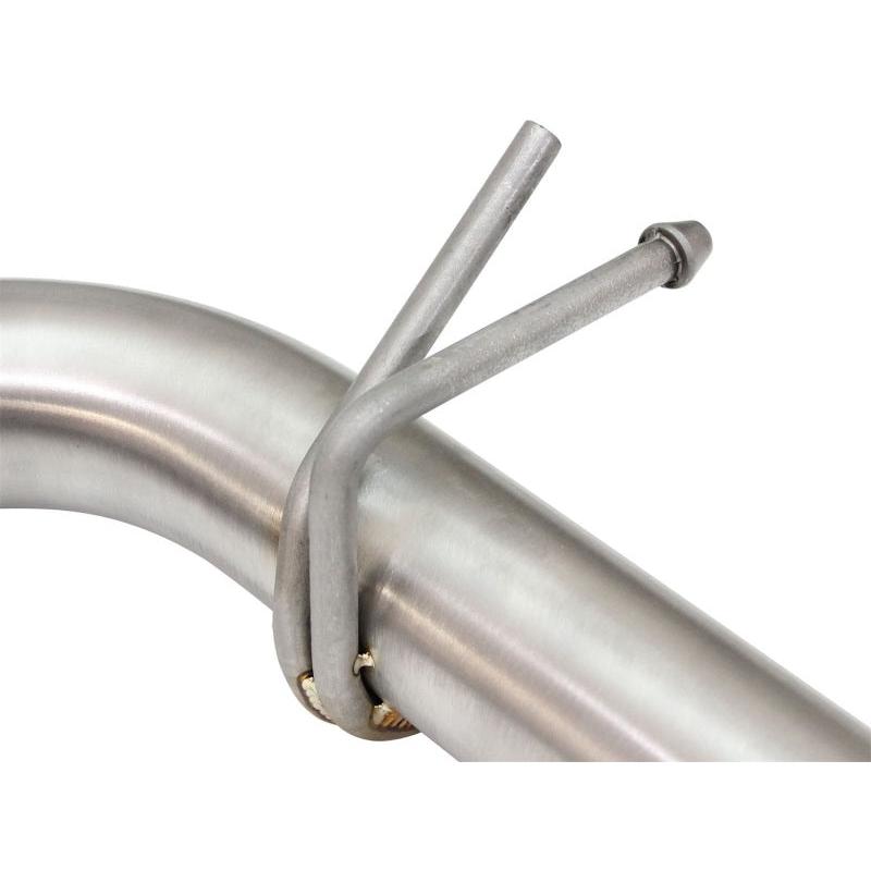 aFe Takeda 11-16 Scion TC 2.5L 2 1/4-2 1/2in Stainless Steel Axle-Back Exhaust w/Black Tip-SR1 Performance