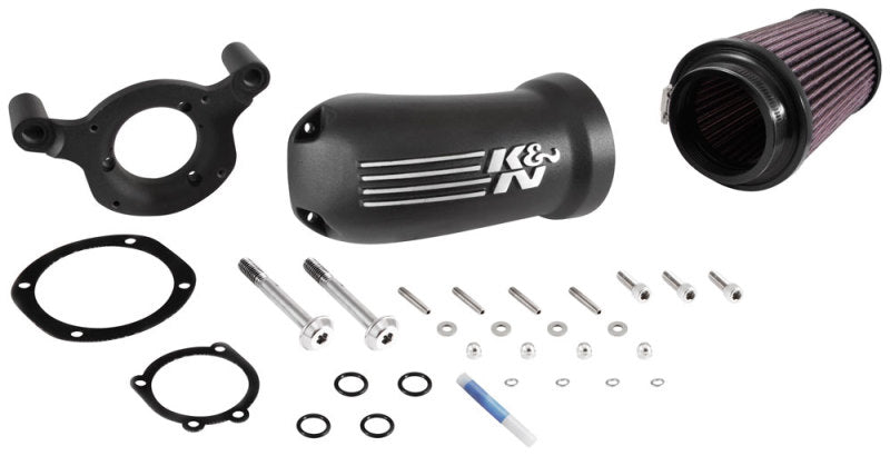 K&N 01-17 Harley Davidson Softail / Dyna FI Performance Air Intake System-SR1 Performance