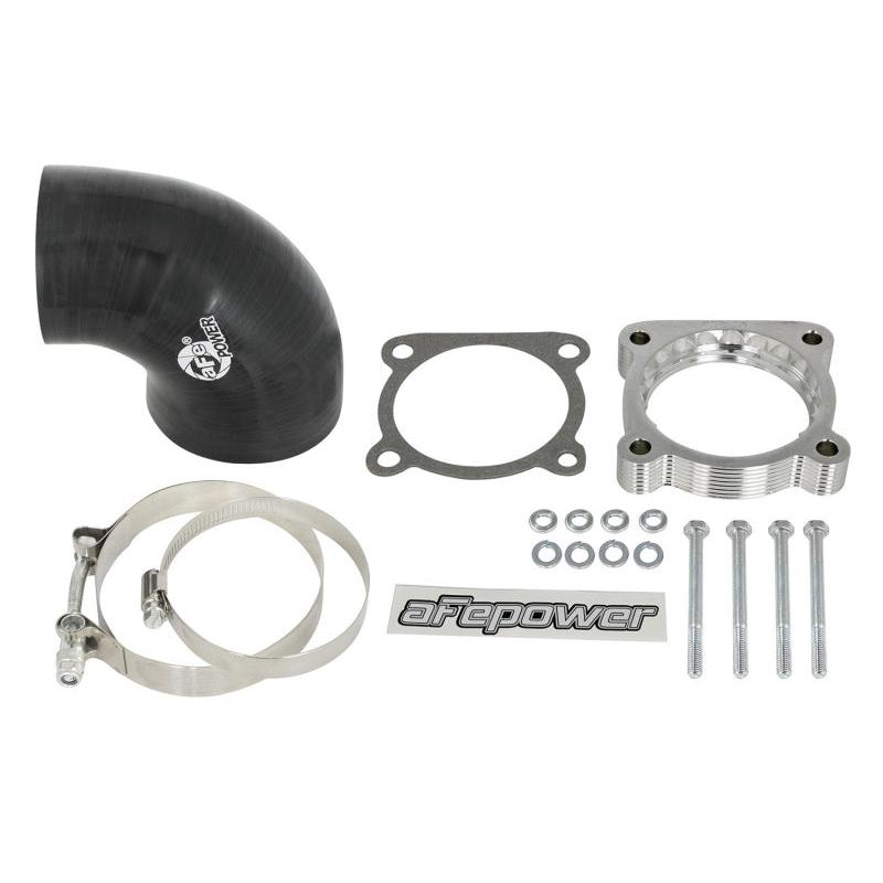 aFe Silver Bullet Throttle Body Spacers TBS 10-16 Nissan Patrol (Y62) V8-5.6L (320hp)-SR1 Performance