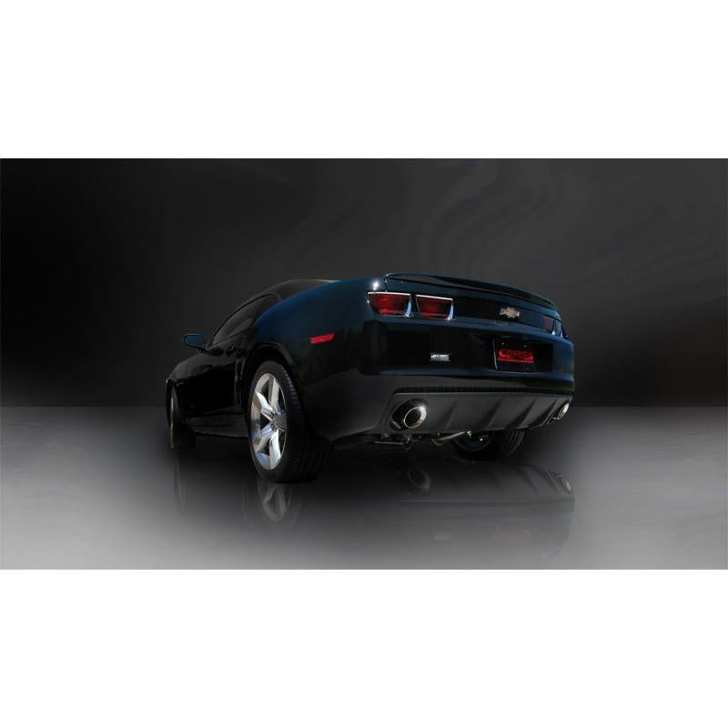 Corsa 2010-2015 Chevrolet Camaro Convertible RS 3.6L V6 Polished Sport Cat-Back + XO Exhaust