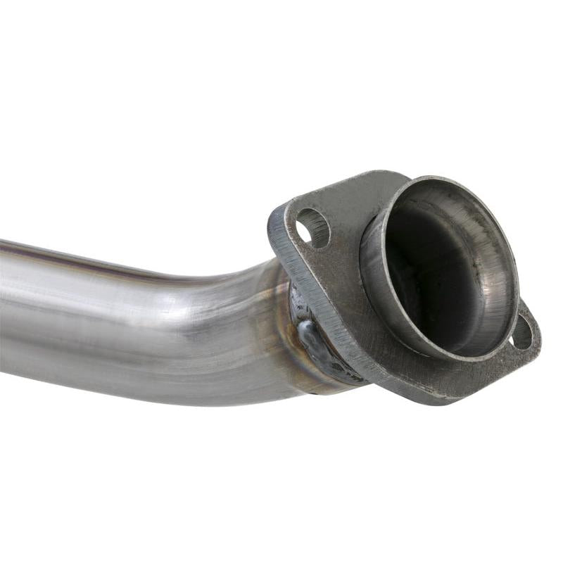aFe POWER Twisted Steel Y-Pipe w/ Loop Relocation Pipe 12-18 Jeep Wrangler (JK) V6 3.6L-SR1 Performance