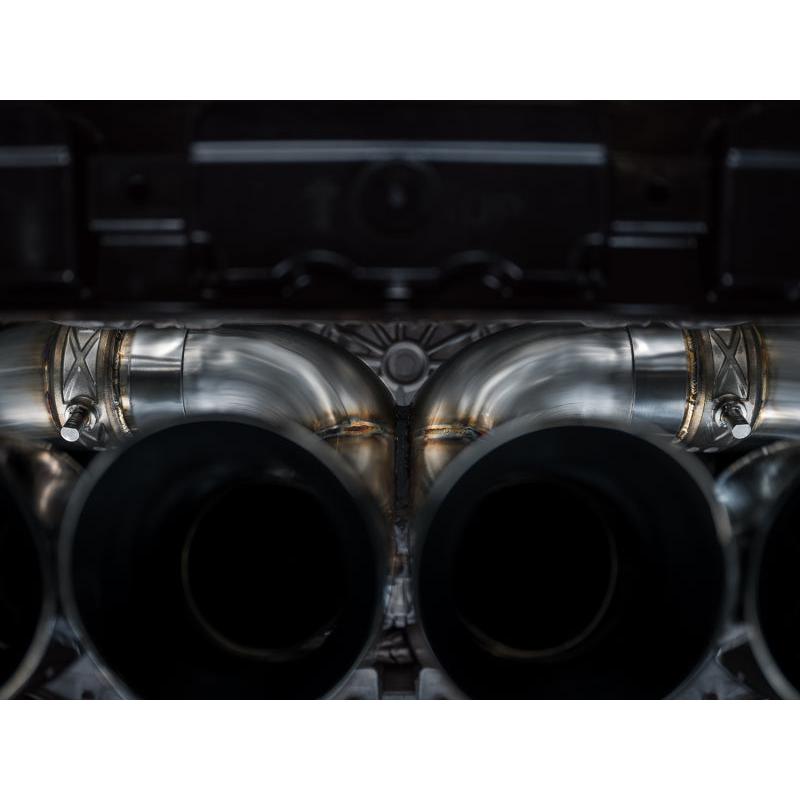 AWE 2023 C8 Corvette Z06 SwitchPath Cat-Back Exhaust - Diamond Black Tips