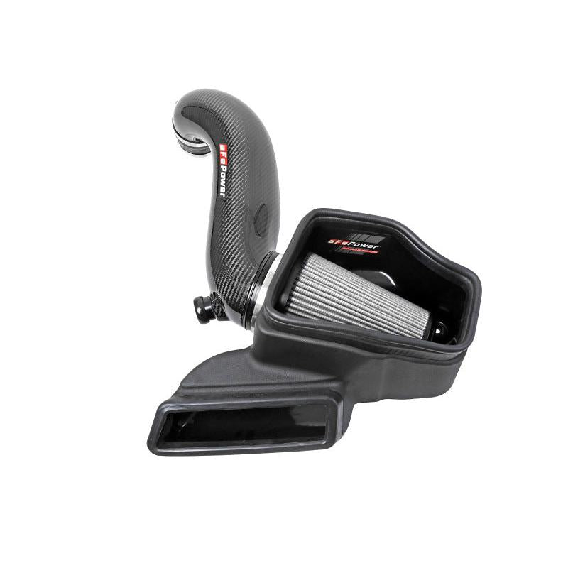 aFe 15-19 VW Golf R (MKVII) L4-2.0L (t) Track Series Carbon Fiber Intake System w/ Pro DRY S Filter-SR1 Performance