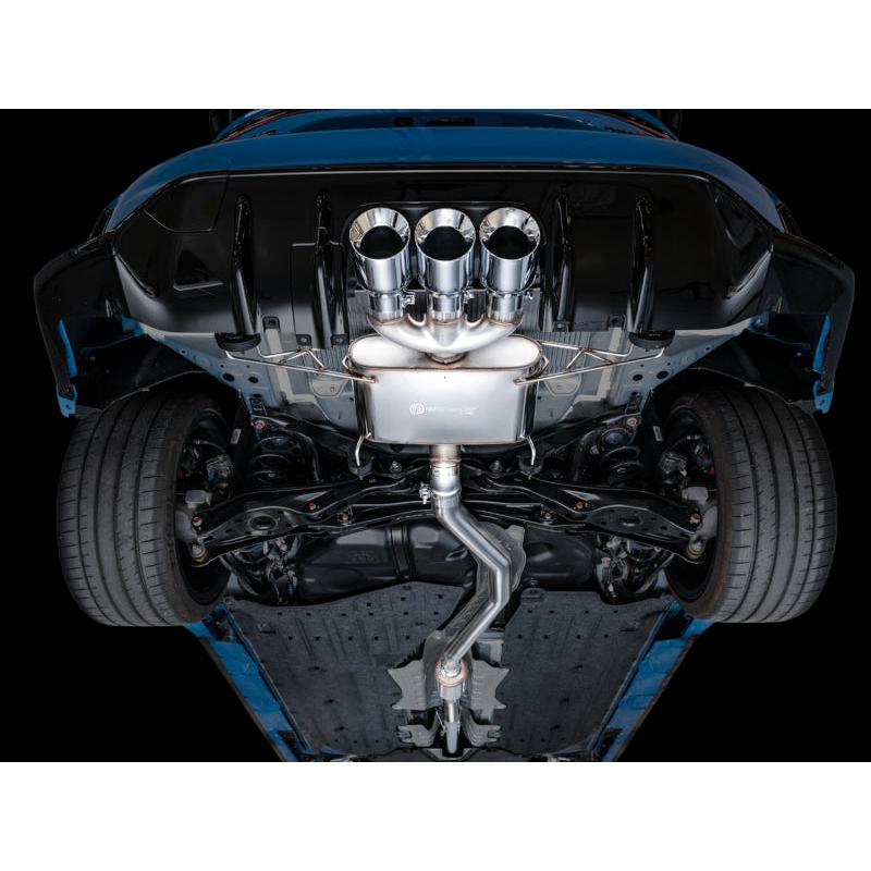AWE Tuning 2023 Honda Civic Type R FL5 Touring Edition Exhaust w/ Triple Chrome Silver Tips-SR1 Performance