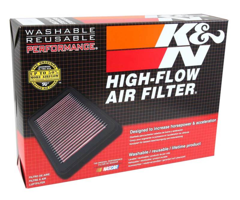 K&N 17-20 Mercedes Benz E63 V8-4.0L F/I Replacement Drop In Air Filter-SR1 Performance