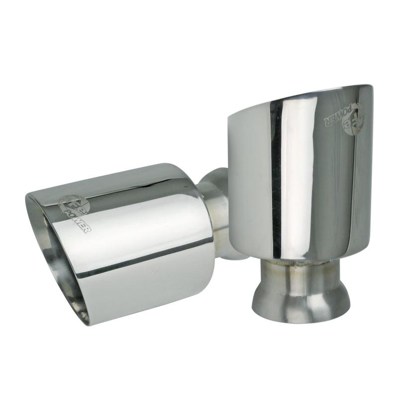 aFe MACH Force-XP 4-1/2in Polished OE Replacement Exhaust Tips - 15-19 Dodge Charger/Hellcat-SR1 Performance