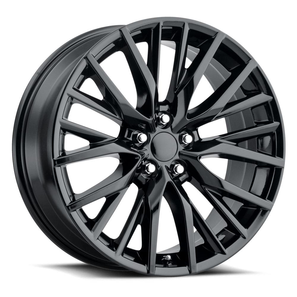 20X8 5X4.5 +30 HB 60.1 LEXUS RX350 F-SPORT GLOSS BLACK WITH CAP-SR1 Performance