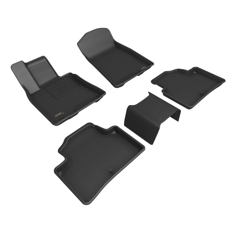 3D Maxpider 22-23 Genesis GV70 Kagu Floor Mat- Black R1 R2-SR1 Performance