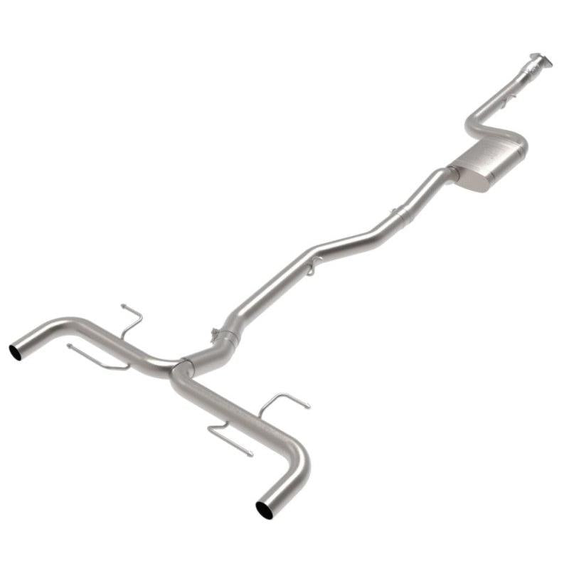 aFe 17-21 Alfa Romeo Giulia L4-2.0L (t) Mach Force-Xp 2in to 2-1/2in 304SS Cat-Back Exhaust