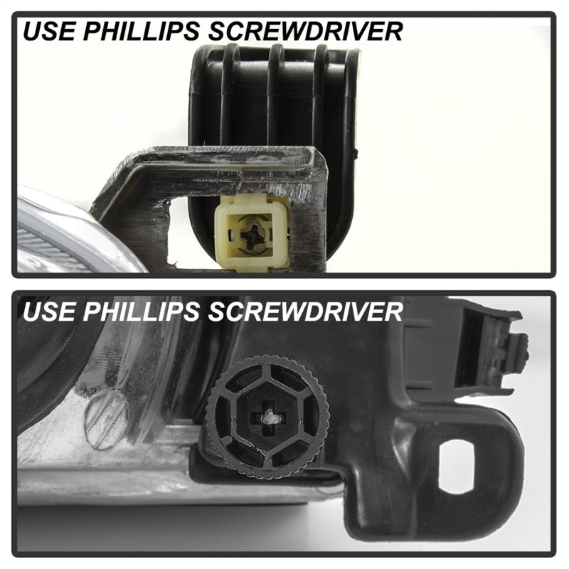 xTune 97-99 Toyota Camry 4pc OEM Style Headlights w/Corner Lights - Black (HD-JH-TCAM97-SET-BK)-SR1 Performance