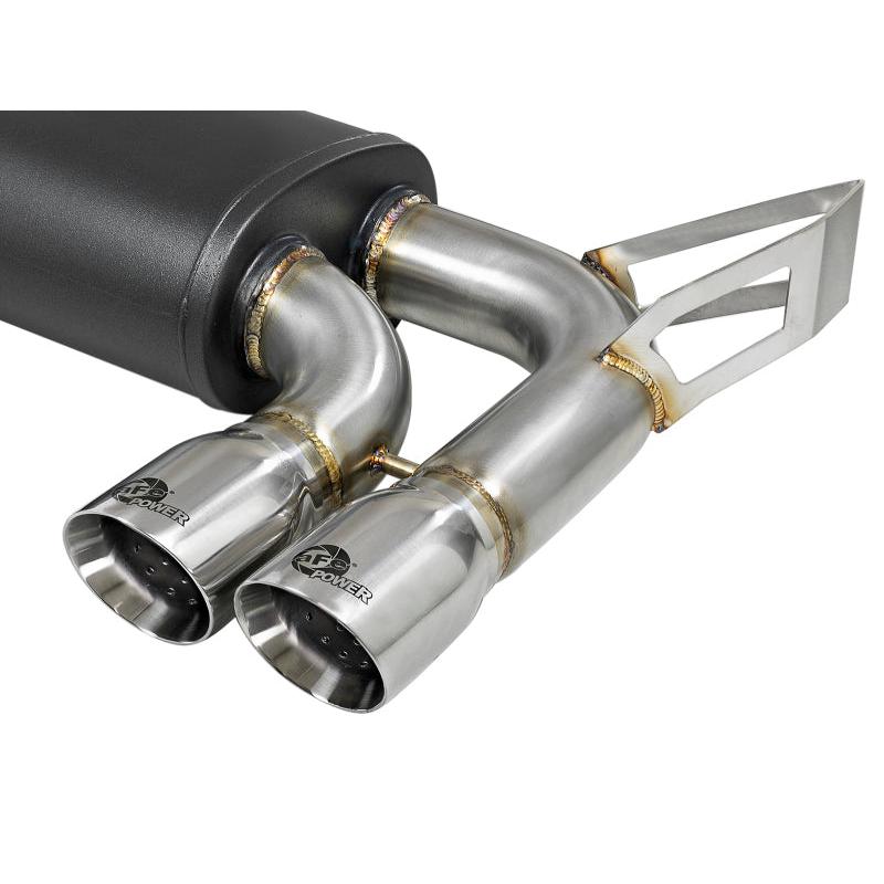aFe MACH Force-Xp 2.5in 304 SS Cat-Back Exhaust w/ Polished Tips 01-06 BMW M3-SR1 Performance