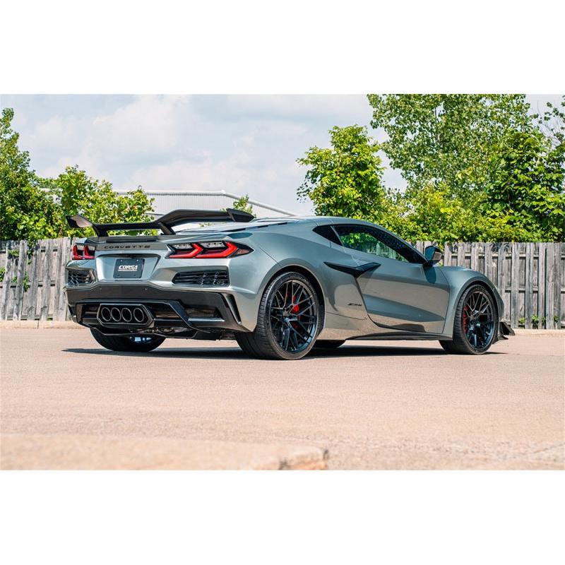 Corsa 23-24 Chevrolet Corvette C8 Z06 3in Valved Cat-Back Exhaust Muffler System (ReUses Stock Tips)