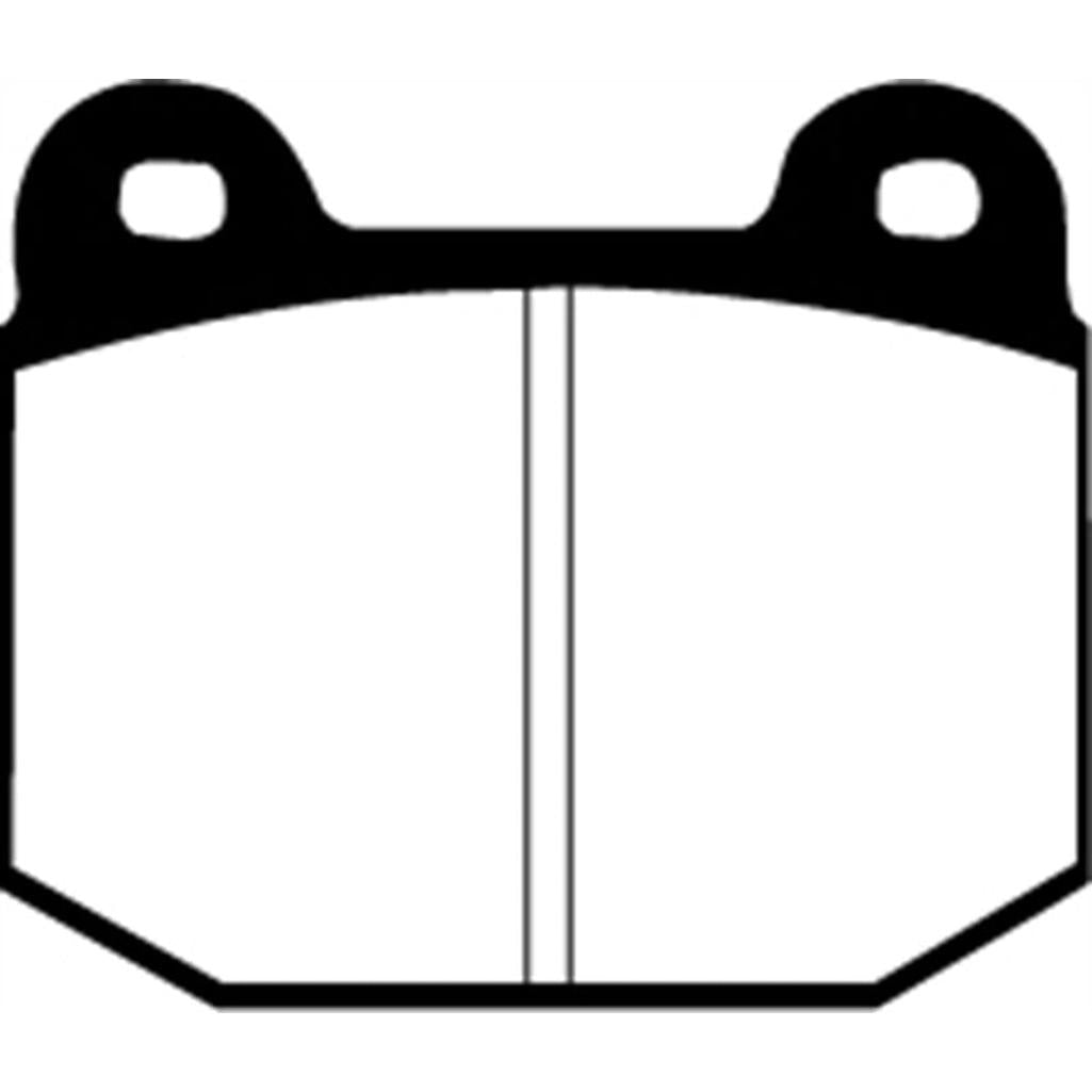 EBC Greenstuff 87-92 Alfa Romeo 75 1.6 Front Brake Pads – Enhanced Stopping Power and Reduced Dust for Classic and Sport Vehicles