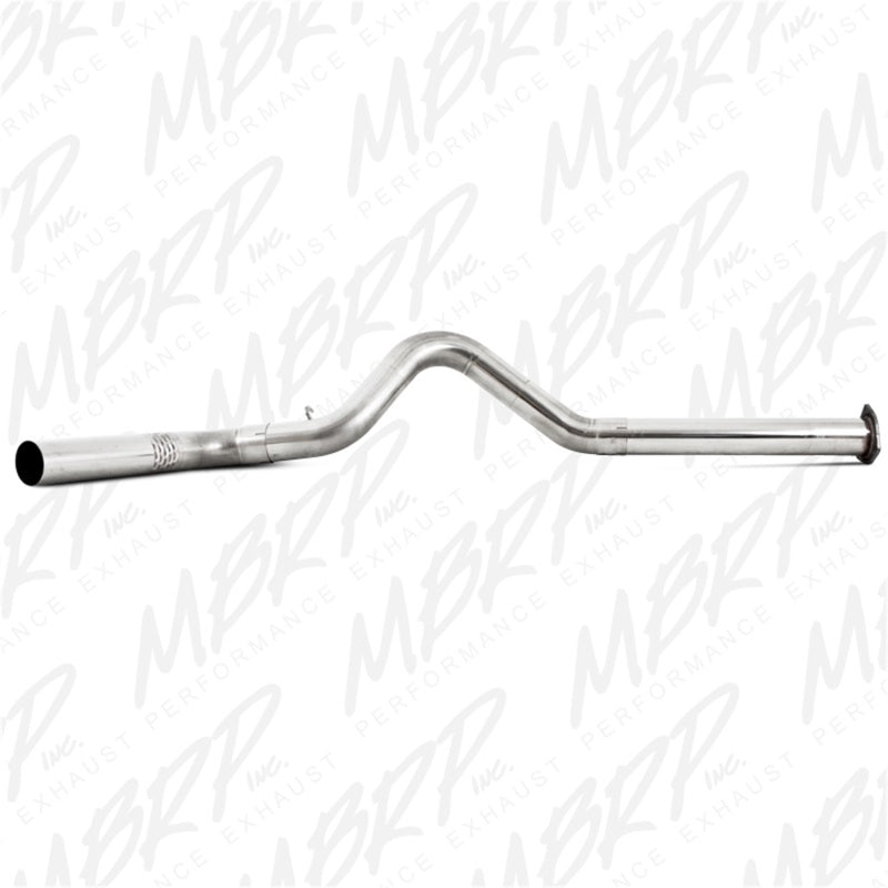 MBRP 07-10 Chevy/GMC 2500/3500 Duramax LMM 4in Filter Back Single Side T409 No Muffler-SR1 Performance