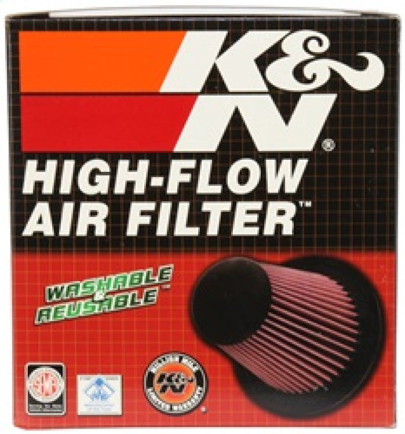 K&N Universal Air Filter - Round Straight 4in Flange ID x 7in OD x 6in Height-SR1 Performance