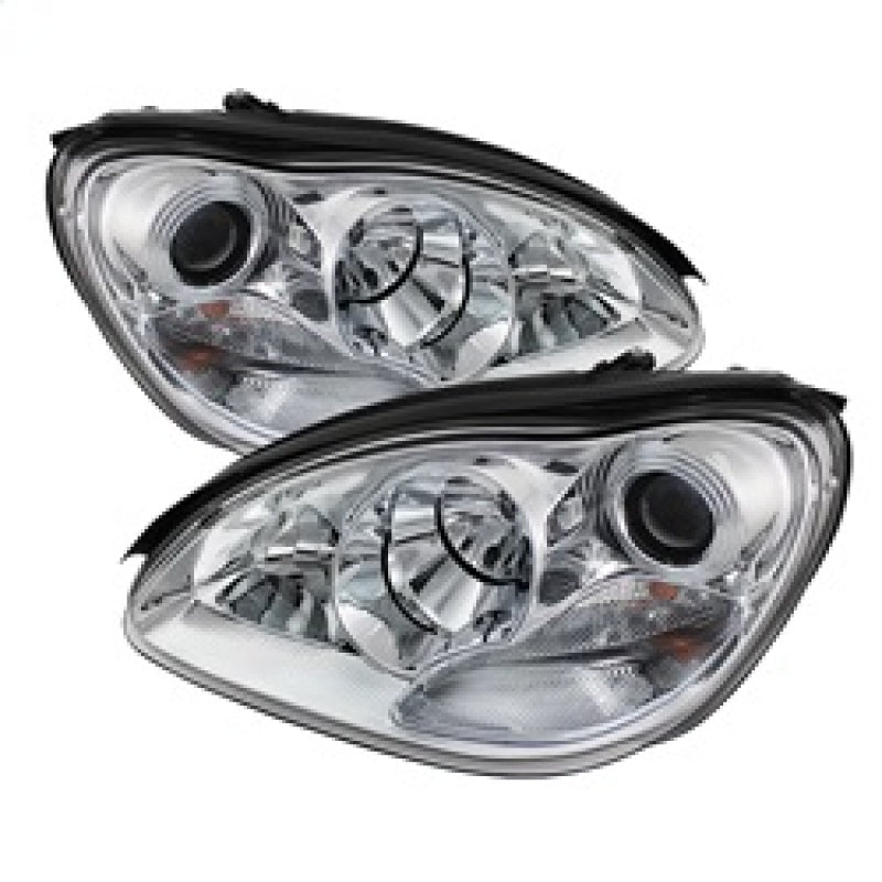 Spyder Mercedes Benz S-Class 03-06 Projector Headlights Xenon/HID Model- Chrm PRO-YD-MBW220-HID-C-SR1 Performance