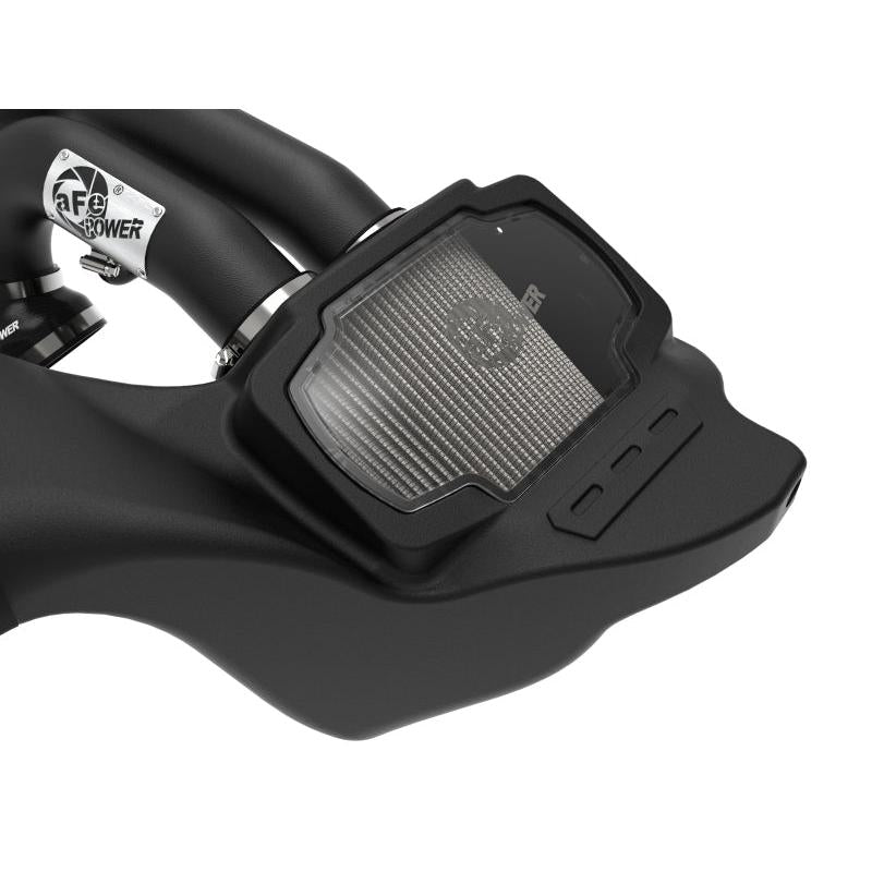 aFe 21-22 Ford F-150 Raptor V6-3.5L(tt) Momentum XP Cold Air Intake System Blk w/ Pro Dry S Filter-SR1 Performance