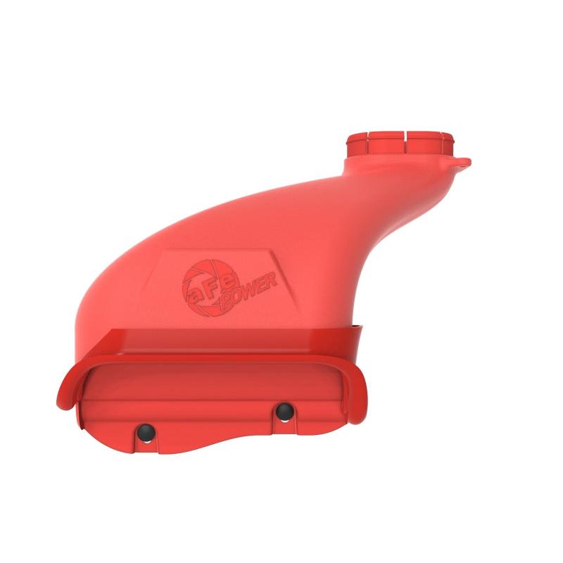 aFe Rapid Induction Dynamic Air Scoop 2021+ Ford F-150V6/V8 - Red-SR1 Performance