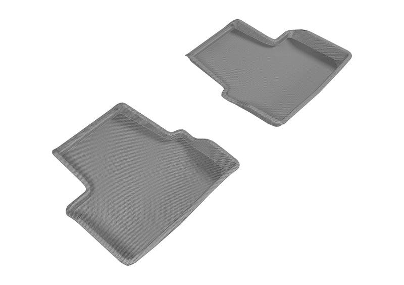 3D MAXpider 2016-2019 Chevrolet Volt Kagu 2nd Row Floormats - Gray-SR1 Performance