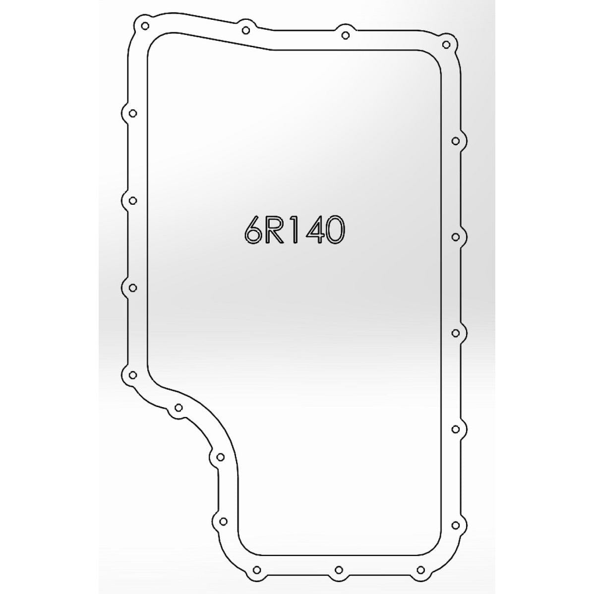 aFe Power Transmission Pan Black Machined 11-14 Ford 6R140 Trucks V8 6.7L (td)-SR1 Performance