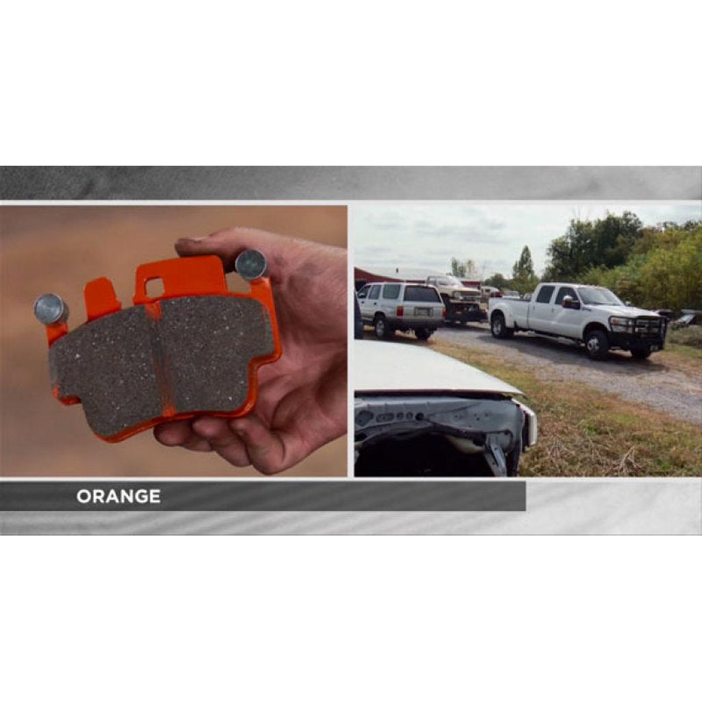 EBC Orangestuff Front Brake Pads for Aston Martin DB7 and Jaguar XJR/XKR - Part Number DP91110