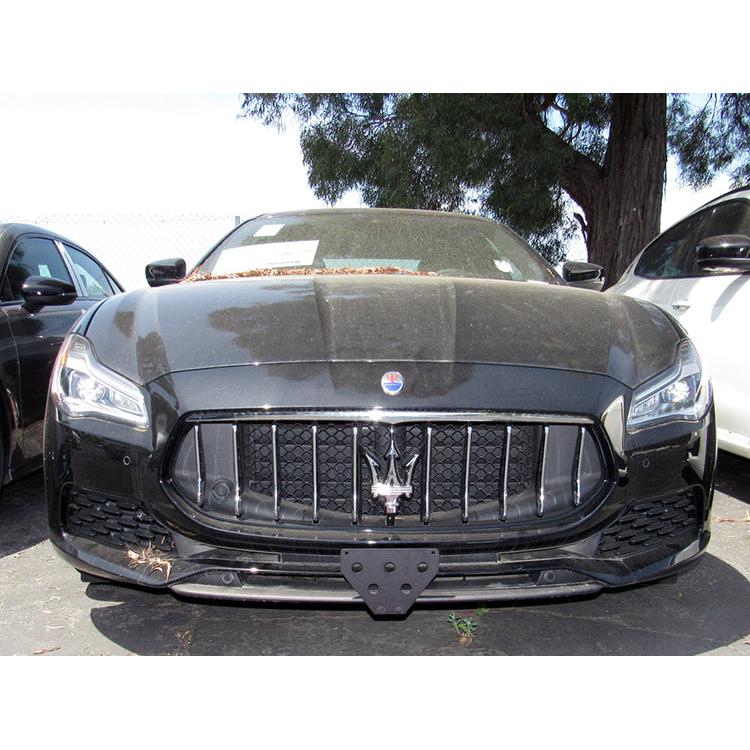 18-19 Maserati Quattroporte S License Plate Frame Bracket-SR1 Performance