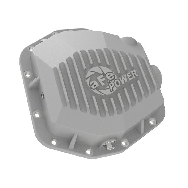 aFe Street Series Rear Differential Cover Raw 2018+ Jeep Wrangler (JL) V6 3.6L (Dana M220)