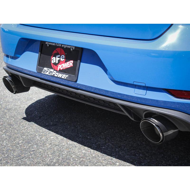 aFe 18-20 VW GTI (MK7.5) 2.0L MACH Force-Xp 3in to 2.5in 304 SS Axle-Back Exhaust System- Carb. Tips-SR1 Performance