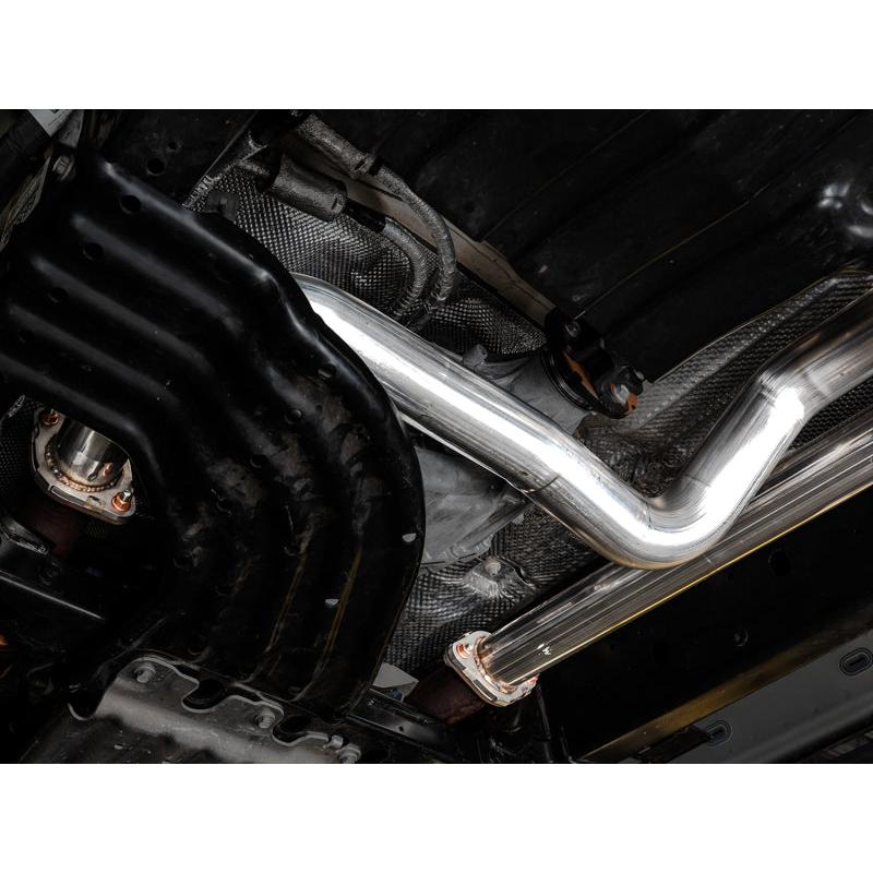 AWE Tuning 2021 RAM 1500 TRX 0FG Cat-Back Exhaust - Chrome Silver Tips