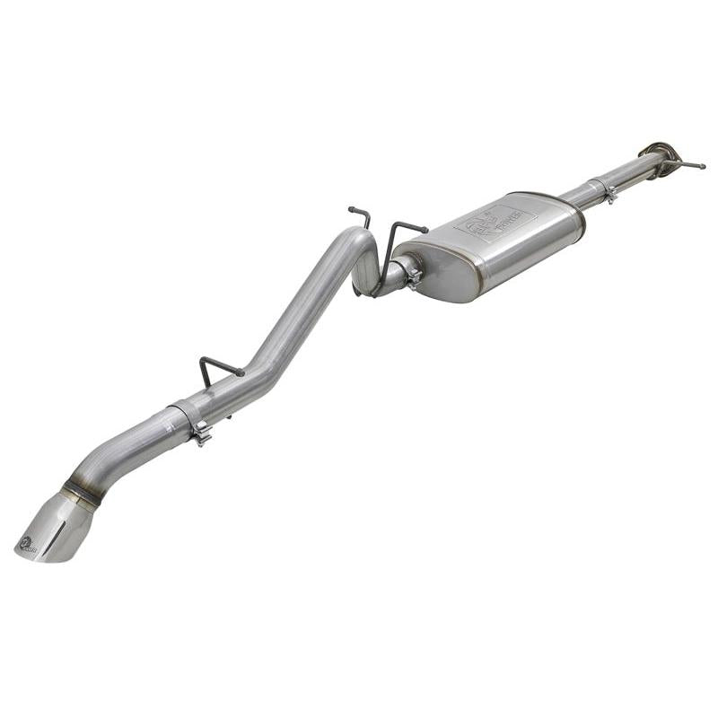 aFe MACH Force-Xp Hi-Tuck 3in. 409 SS C/B Exhaust 15-18 GM Colorado L4-2.5L/V6-3.6L - Polished Tip-SR1 Performance