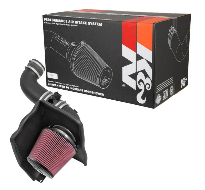 K&N 2015 Chevrolet Silverado / GMC Sierra 2500/3500HD 6.6L V8 Performance Intake Kit-SR1 Performance