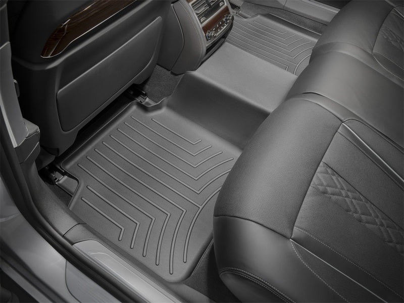 WeatherTech DigitalFit FloorLiner for 2016-2018 BMW 7-Series G12 Sedan - Rear, Black