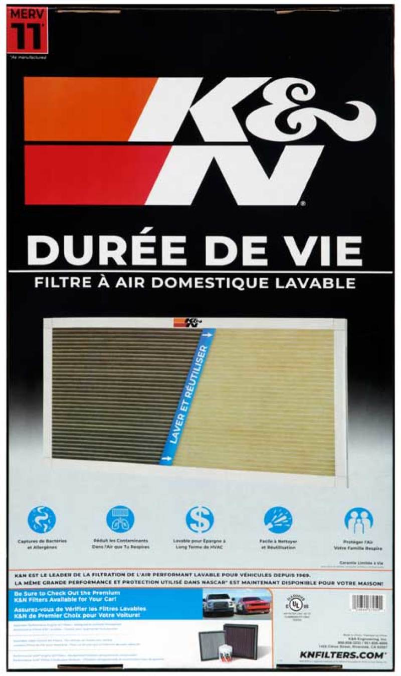 K&N HVAC Filter - 14 X 24 X 1-SR1 Performance