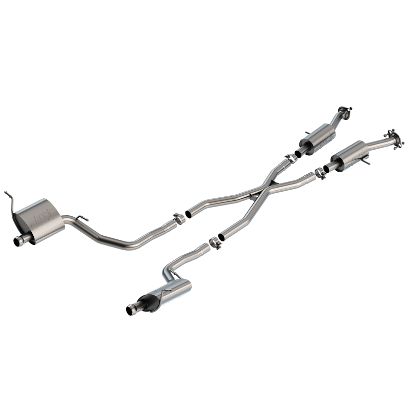 Borla 14-20 Jeep Grand Cherokee High Altitude/Summit 3.6L V6 2/4WD 2.25in S-Type Cat-back-SR1 Performance