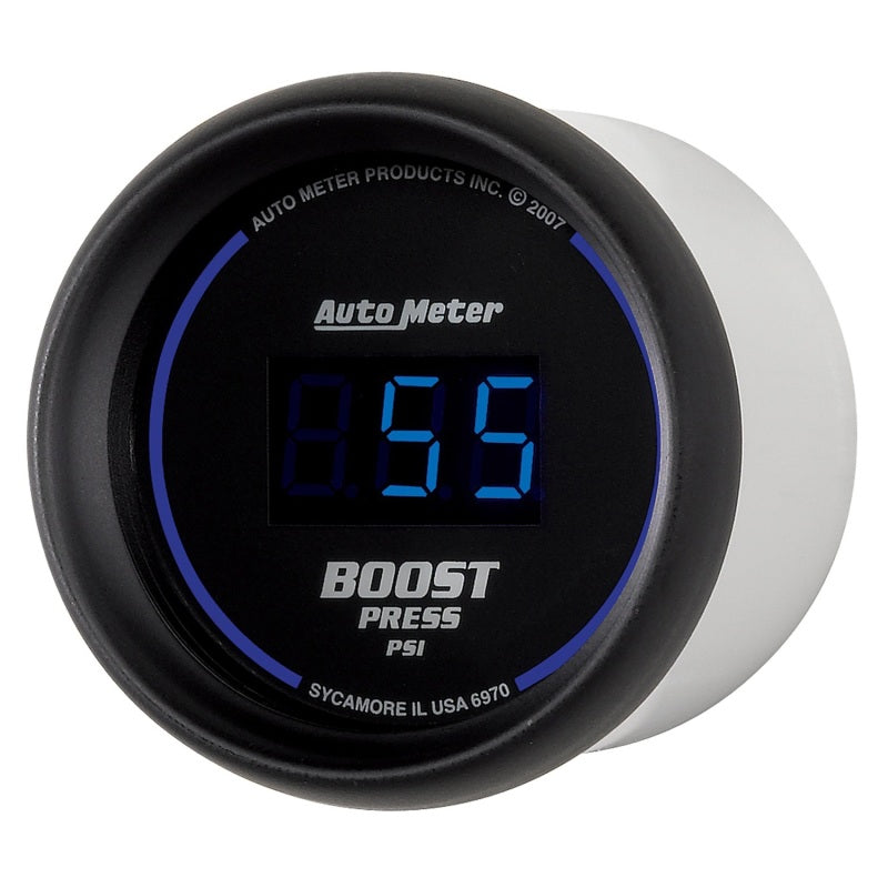 Autometer Cobalt Digital 52mm Digital 5-60 PSI Boost Gauge-SR1 Performance